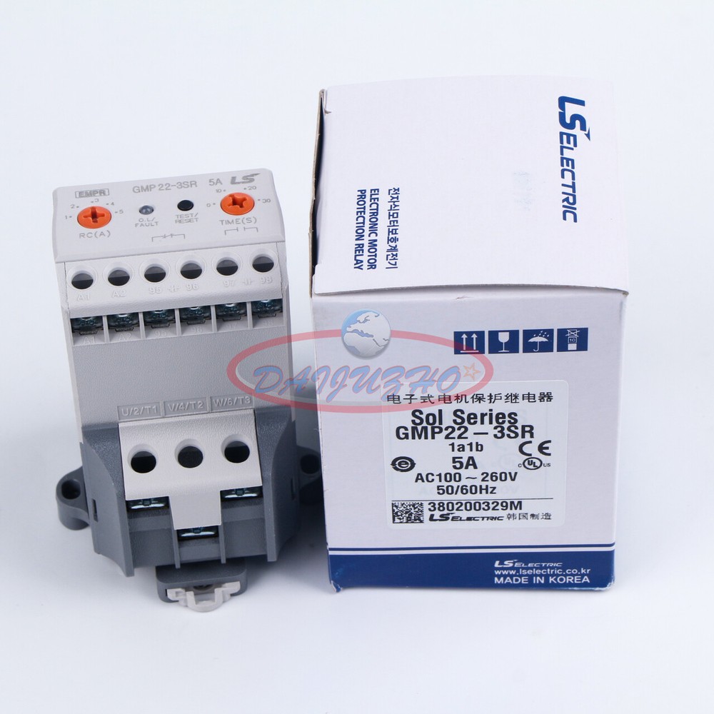 ONE NEW LS Thermal overload relay GMP22-3SR 1A1B 5A AC100-260V