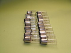 J Rochet.24V/30V.6,5W+5W.Miniature Lamps Light Bulbs.(LOT11PCS).NEW