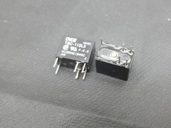 OEG TSC-112L3 Signal Relay 12VDC 1A SPDT(12.3×7.4×9.9)mm THT – LOT OF 2 RELAYS