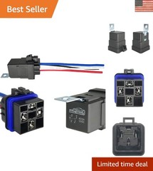 Heavy-Duty 12V DC Waterproof Relay – 40/30AMP Compact Automotive Solution