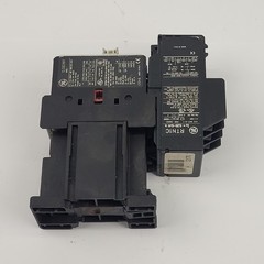 GE CL02D310T Contactor, CL02, 24 VDC, W/RTN1C Overload Relay, 0.25-0.41 Amps