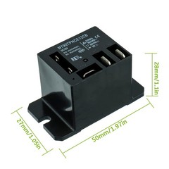 NT90-DC12V-10X Power Relay DC 12V Coil 12 VDC 30A 40A SPDT(1NO 1NC) with Flan…