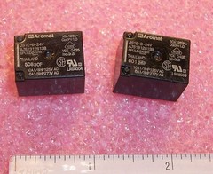 QTY (10) JS1E-B-24V AROMAT SPDT 24V 10A 1 FORM C RELAYS NOS