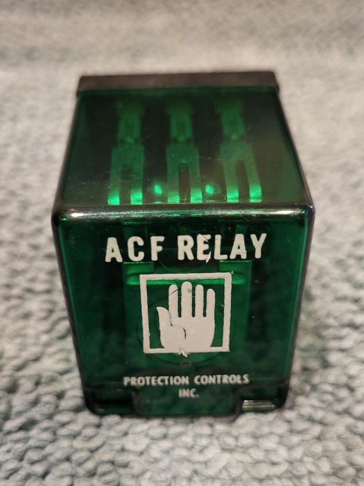 PCI ACF Relay, 120VAC/60Hz, 3PDT, 11-Blade Plug-in, Protection Controls Inc.