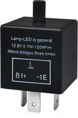 Led Flasher Relay CF-13, 3 Pins Adjustable Turn Signal Relay CF13 EP34 – Flasher