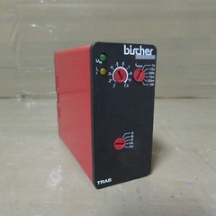 BIRCHER AG TRAB230AC CH-8222 SAFETY RELAY TIMER NEW SURPLUS OLD STOCK MAKE OFFER