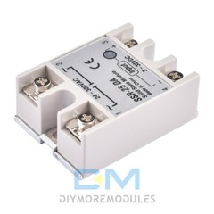 DC3-32V to AC24-380V 25A/40A/60A SSR-25DA 40DA 60DA Solid State Relay Module US