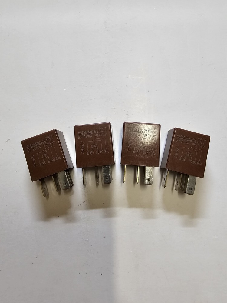 4ct Omron 12V 20/10A PBTGF30 Relays