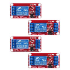 4pcs DC 5V Relay Module 1 Channel Optocoupler Isolation