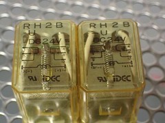 Idec RH2B-U DC24V Relays Used With Warranty (Lot of 2) See All Pictures