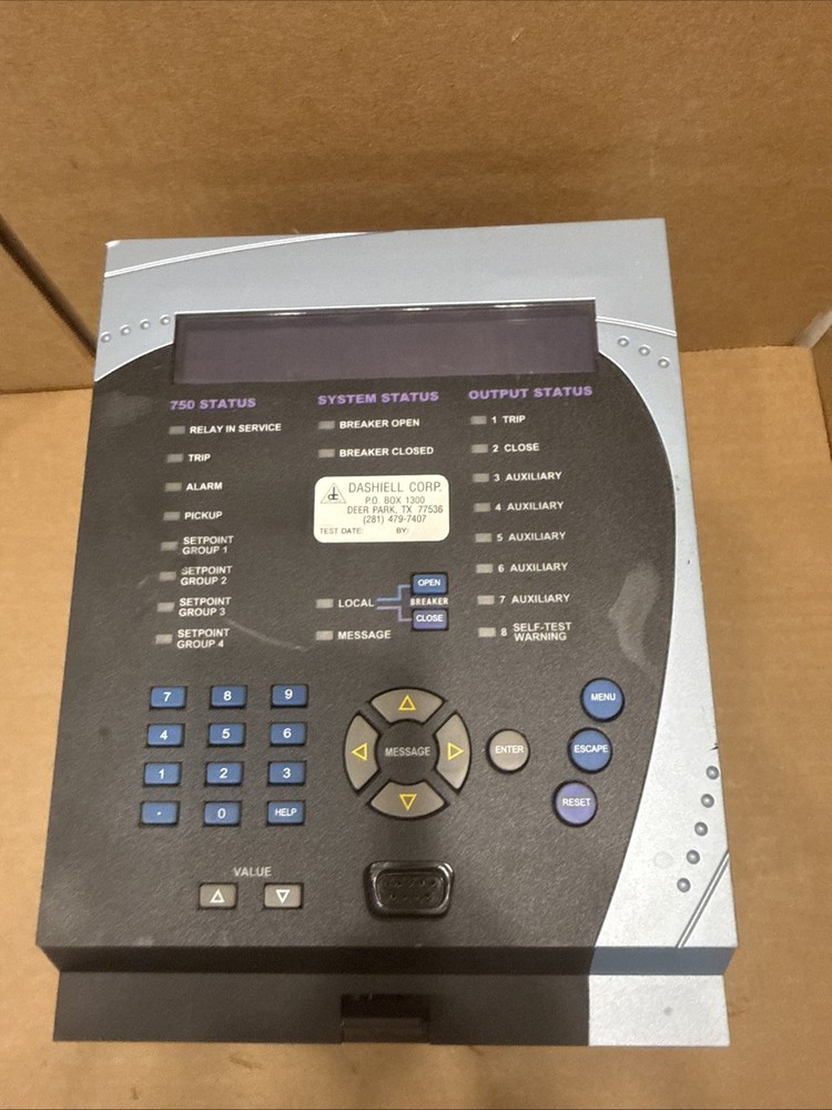 GE 750 Feeder Management Relay 750-P5-G5-S5-HI-A20-R-E Same As Pictures