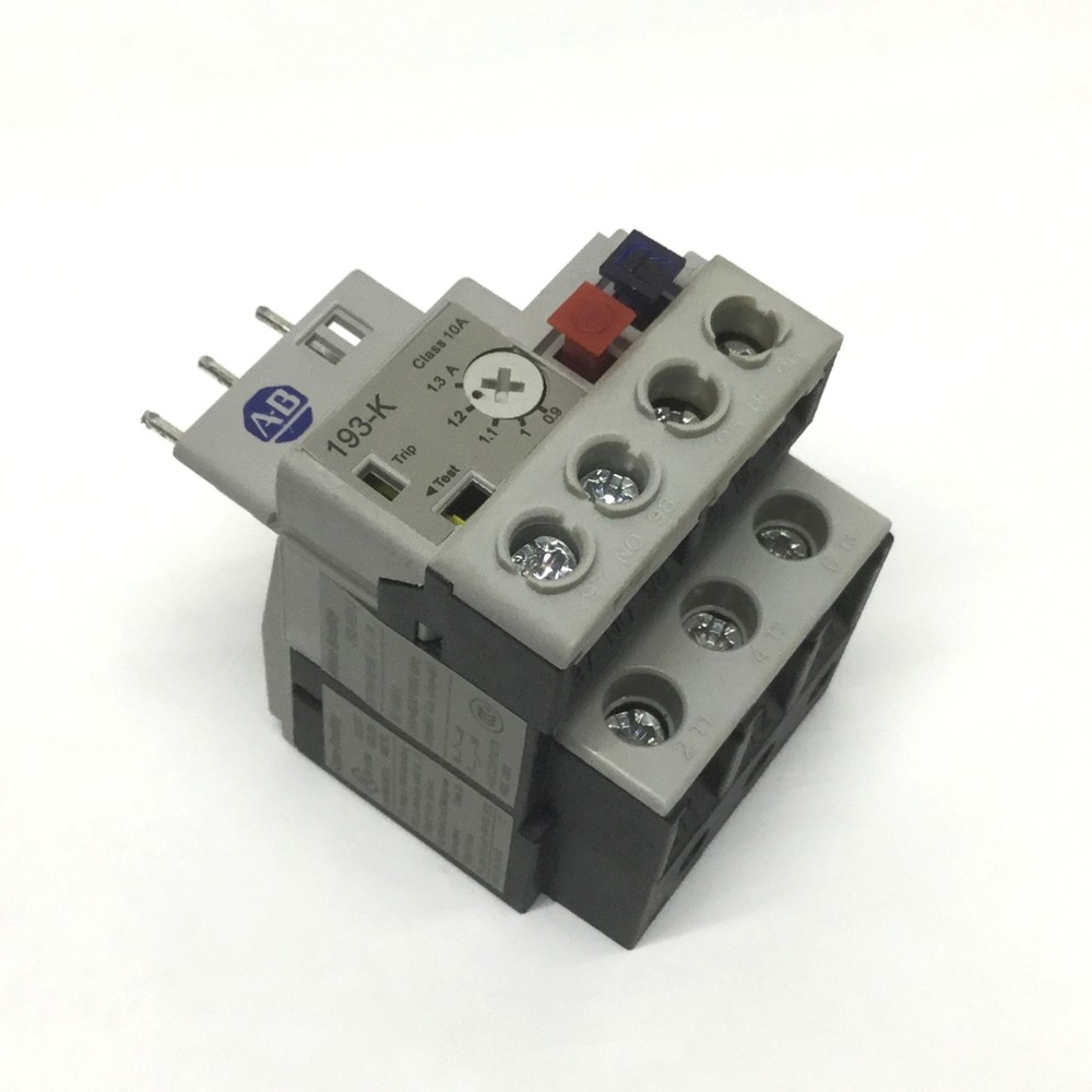 Allen Bradley 193-KB13 Thermal Overload Relay 0.9-1.3A Adjustable Range, 600VAC