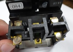 JOSLYN CLARK 7001-7140-11 40A DC CONTACTOR 2 N/O + 1 N/C 120VAC COIL (084)