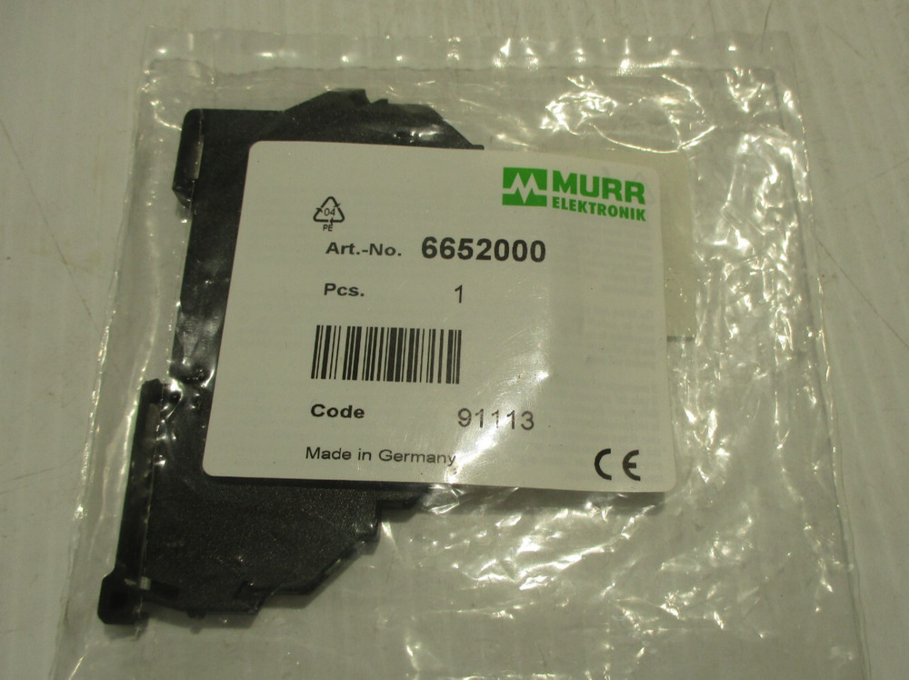 NEW MURR ELEKTRONIK 6652000 DIN RAIL OUTPUT RELAY