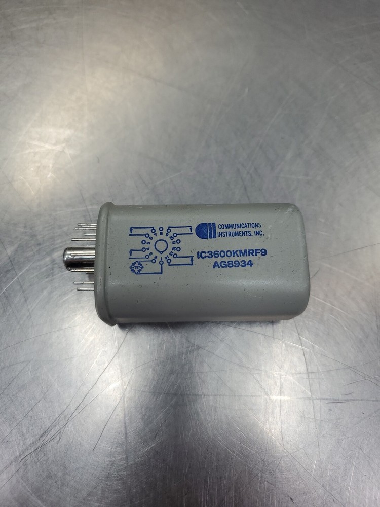 COMMUNICATION INSTRUMENTS IC3600KMRF9 RELAY, AG8934. 4E-36