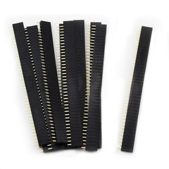 20PCS Pin Header, 2.54mm 40Pin Male and Female Header Pins Breakaway PCB Boar…