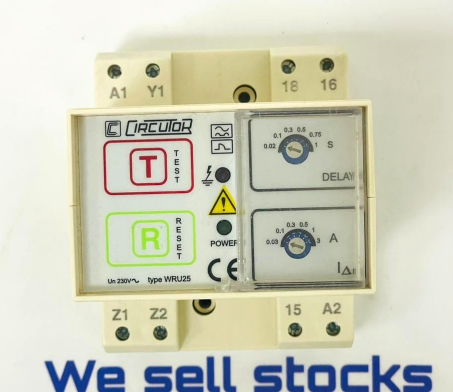 CIRCUTOR WRU25 Differential Relay WRU-25