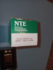 NEW GENUINE NTE ELECTRONICS R10-11D10-12 DPDT 12A-12VDC RELAY