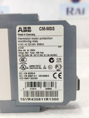 ABB CM-MSS 220-240V THERMISTOR MOTOR PROTECTION MONITORING RELAY 1SVR430811R1300