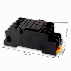 CYF14A Electromagnetic Relay Base for MY4NJ /HH54P /CRNM4 or JZX-22F(D)/4Z Relay