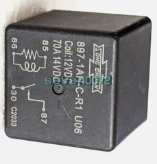 4pcs Song Chuan Relay 897-1AH-C-R1-U06-12VDC 70A 12VDC 897-1AH-C-R1 U06 12VDC