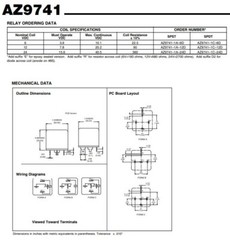 ZETTLER AZ9741-1C-12D 40AMP Mini-ISO Automotive Relay 12VDC coil SPDT
