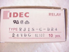 Idec RJ1S-C-D24 DC24V Relay New Ships on Same Day of the Purchase