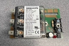 RIBM243PN, FUNCTIONAL DEVICES, 30AMP 3PDT 24VAC/DC TRACK MOUNT RELAY