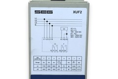SEG WOODWARD XUF2 VOLTAGE AND FREQUENCY RELAY