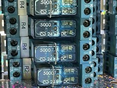 FINDER TYPE 40.52S 24VDC Power Relay with 95.75 Socket Lot
