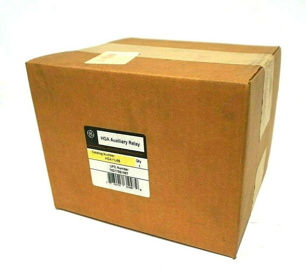 NEW SEALED GENERAL ELECTRIC HGA11J56 AUXILIARY RELAY