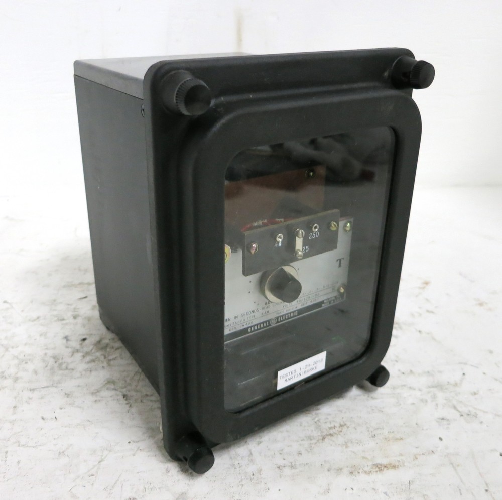 GE 12SAM17A22A Static Timing Relay Type SAM 48/125/250 V DC .05-3
