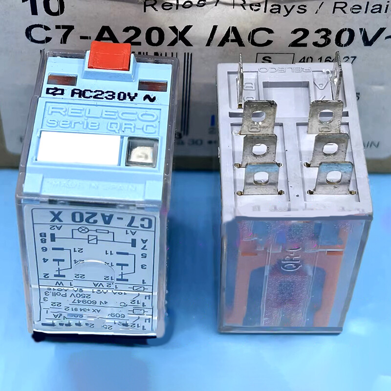 1Pce C7-A20X AC230V 10A Power Relay 8Pins New