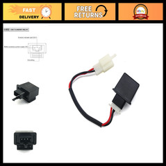 12V 3-Pin LED Flasher Relay for Turn Signal Fix – Eliminates Hyper Flash Issues