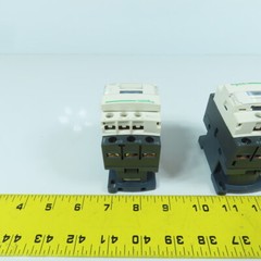 Schneider LC1D18 600V 32A Contactor 120V Coil 5-15HP Lot Of 3