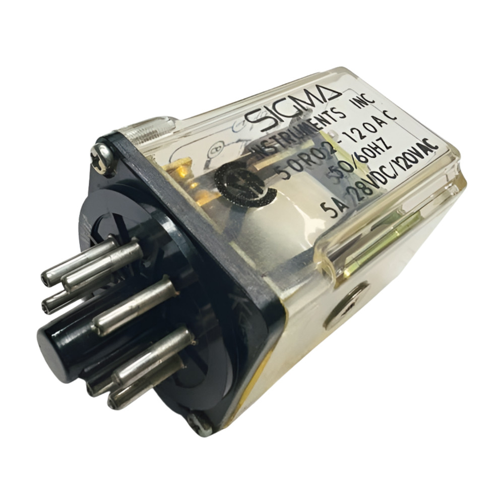 Sigma 50R02-120AC Relay 8-Pin, 50/60Hz, 5A, 28VDC, 120VAC **Free Shipping**