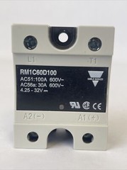CARLO GAVAZZI RM1C60D100 RELAY 600VAC AC51:100A AC56A:30A 4.25 32VDC