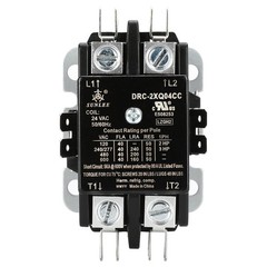 2 Poles FLA 40 Amp Coil 24 VAC Air Conditioner Condenser Compressor Contactor…
