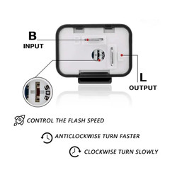 12V Speed Adjustable 2 Pin LED Electronic Flasher Relay for Motorcycle Turn Sign