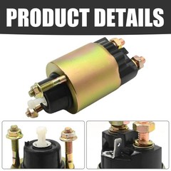 Hoypeyfiy AM102577 Starter Solenoid 12V 3 Terminal, Replacement for John Deer…