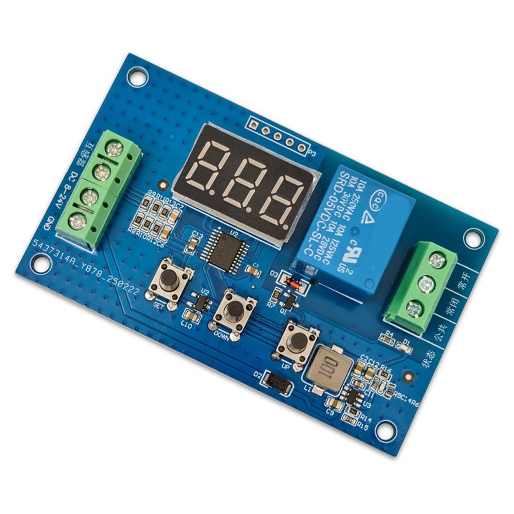 220V AC 5A Overcurrent Module with Key Setting and Digital Tube Display6029