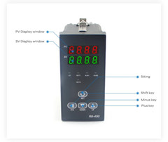 PID Temperature Controller Output SSR Relay 220V 24V 380V K J Thermostat 1 Alarm