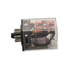 Small Intermediate Relay MK2P I 8 Pin 10A 250VAC AC 220V for Communication