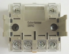Cutler Hammer D8PA2 DIN Rail Adapter D8 1 or 2 Pole