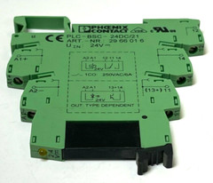 PHOENIX CONTACT RELAY SOCKET PLC-BSC-24DC/21 2966016 24VDC INPUT