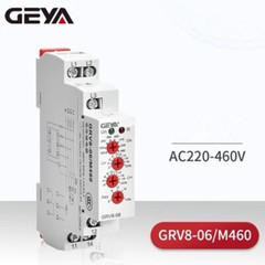 1pcs GEYA GRV8-06/M460 AC220-460V delay device power-off delay time relay