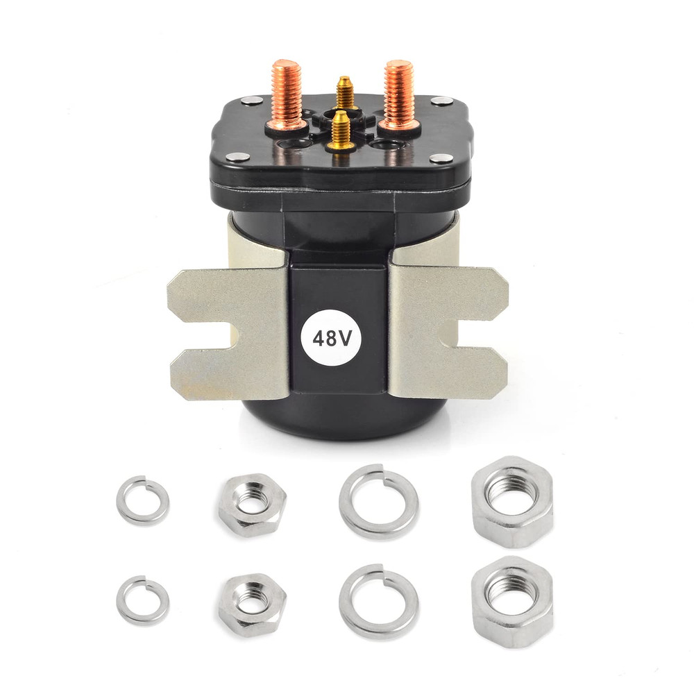 48 Volt 4 Terminal Starter Solenoid Relay Compatible with Yamaha 1996-2007 Golf