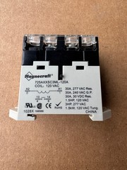 Schneider 725AXXSC3ML-120A Relay 30A, 120VAC Coil New Free Shipping