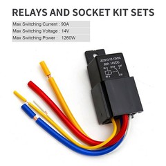 2pcs JD2912-1Z-12VDC 80A 14VDC 5-Pin SPDT Truck Boat Car Relay Switch New