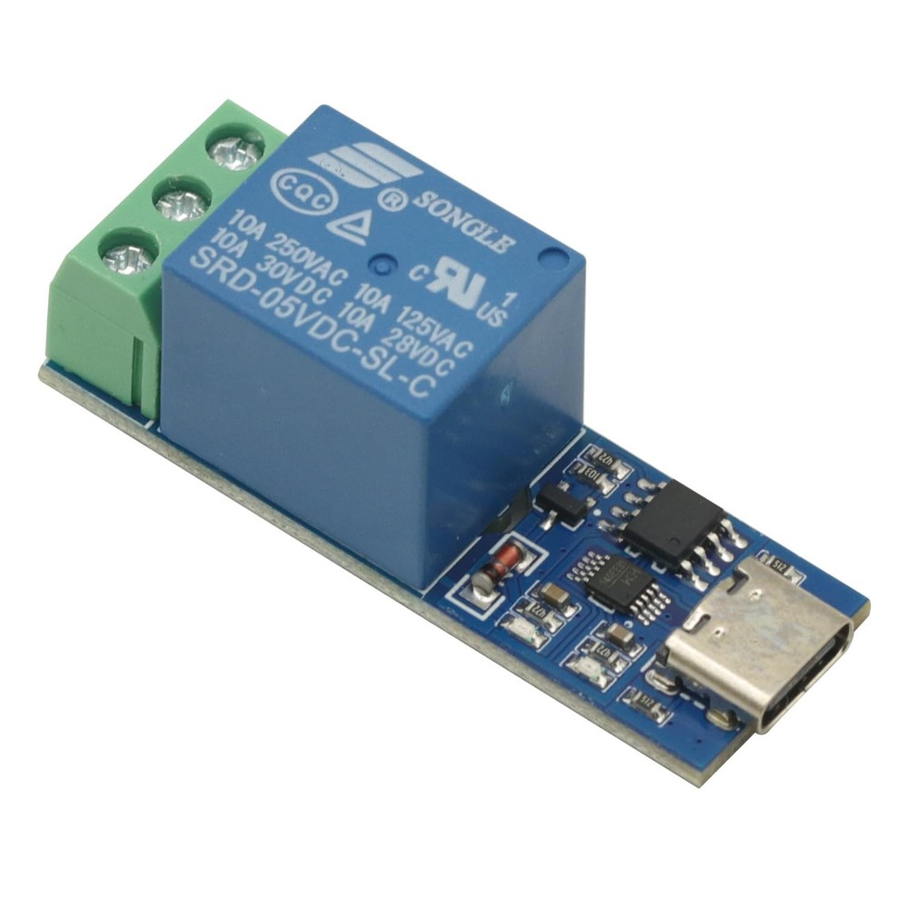 TypeC Interface LCUS-1 USB Relay Module USB Intelligent Control Switch Serial…